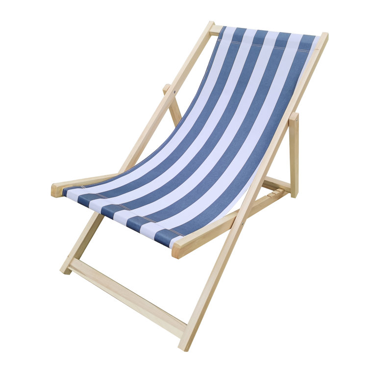 Longshore Tides Reclining Beach Chair Wayfair Canada